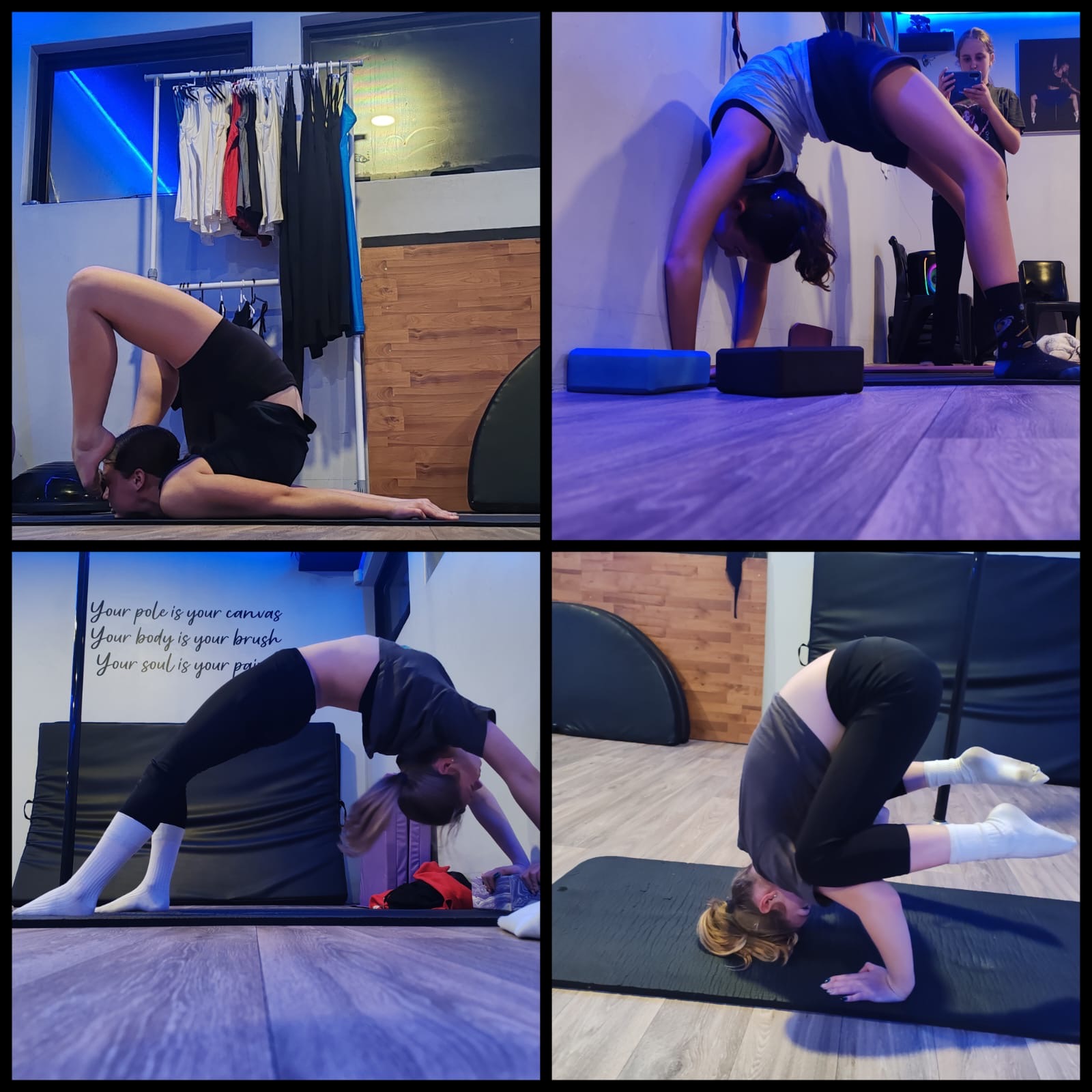 Studio training session