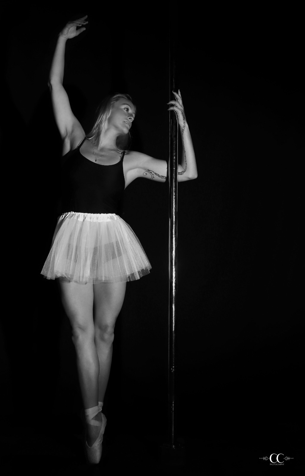 Aerial pole artistry at Nautical Aerial & Fitness Studio